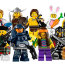 Минифигурки 'из мешка' - комплект из 16 штук, серия 7, Lego Minifigures [8831set] - 8831-17.jpg