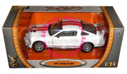 Модель автомобиля Shelby GT500 2007, 1:24, белая, Yat Ming [24208W]