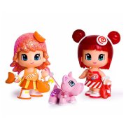 Набор из двух кукол 'Апельсинка и Розовая Карамель', Pinypon, Famosa [700007351-2]