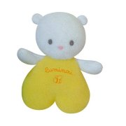 * Мягкая игрушка-погремушка светящаяся 'Мишка желтый', 17 см, Luminou, Jemini [040409-1]