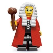 Минифигурка 'Судья', серия 9 'из мешка', Lego Minifigures [71000-10]