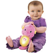 * Ночник плюшевый музыкальный 'Морской конек, розовый', Fisher Price [R4342/R5534]