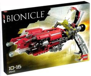 Конструктор &quot;Аксалара Т9&quot;, серия Lego Bionicle [8943] Конструктор "Аксалара Т9", серия Lego Bionicle [8943]