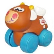 * Игрушка на колесиках 'Коровка', большая, из серии Wheel Pals Animal Tracks, Playskool-Hasbro [39184-02]