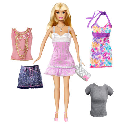 Кукла Барби с дополнительной одеждой, специальный выпуск, Barbie, Mattel [024076420] Кукла Барби с дополнительной одеждой, специальный выпуск, Barbie, Mattel [024076420]