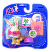 Зверюшка с аксессуарами - Зайчик, Littlest Pet Shop, Hasbro [22896]