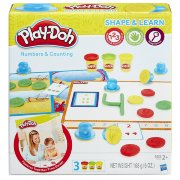 Набор для детского творчества с пластилином 'Числа и счет', из серии 'Лепи и изучай', Play-Doh, Hasbro [B3406]
