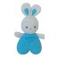 * Мягкая игрушка-погремушка светящаяся 'Зайчик голубой', 17 см, Luminou, Jemini [040409-2] - 040409h.jpg
