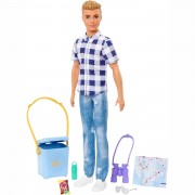 Игровой набор с куклой Кен, из серии 'Поход', Barbie, Mattel [HHR66]