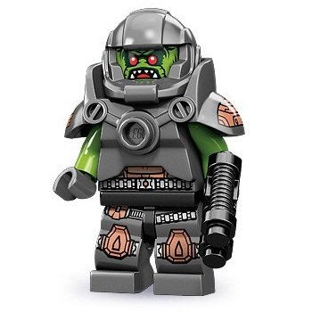 Минифигурка 'Инопланетный захватчик', серия 9 'из мешка', Lego Minifigures [71000-11] Минифигурка 'Инопланетный захватчик', серия 9 'из мешка', Lego Minifigures [71000-11]