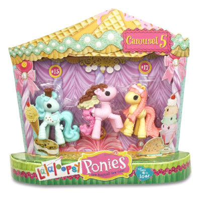 Набор из 3 мини-пони 'Carousel 5', 5 см, Lalaloopsy Ponies [525493-5] Набор из 3 мини-пони 'Carousel 5', 5 см, Lalaloopsy Ponies [525493-5]
