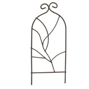 Кукольная садовая миниатюра 'Декоративная ограда, коричневая', металлическая, ScrapBerry's [SCB271018]