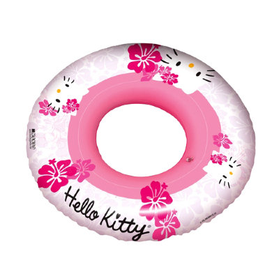 Надувной круг  'Хэллоу Китти' (Hello Kitty!), 50см, 2-6 лет, Mondo [16/320] Надувные нарукавники 'Хэллоу Китти' (Hello Kitty!), 25х15см, 2-6 лет, Mondo [16/320]