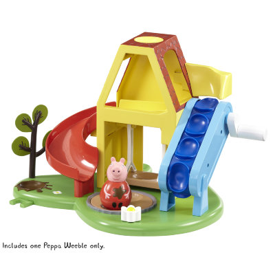Игровой набор 'Игровая площадка Пеппы-неваляшки' (Wind &amp; Wobble Playhouse), Peppa Pig, Weebles [28795] Игровой набор 'Игровая площадка Пеппы-неваляшки' (Wind & Wobble Playhouse), Peppa Pig, Weebles [28795]