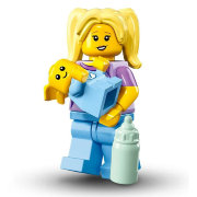 Минифигурка 'Няня с малышом', серия 16 'из мешка', Lego Minifigures [71013-16]