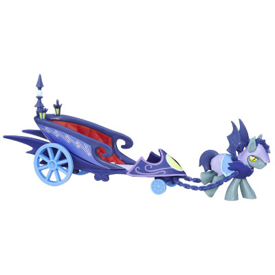 Игровой набор с мини-пони 'Лунная Колесница' (Moonlight Chariot), из серии 'Nightmare Night', My Little Pony, Hasbro [B7809] Игровой набор с мини-пони 'Лунная Колесница' (Moonlight Chariot), из серии 'Nightmare Night', My Little Pony, Hasbro [B7809]
