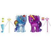 Игровой набор 'Супер-модные и супер-стильные' с большими пони Princess Twilight Sparkle и Rainbow Dash, специальный выпуск, My Little Pony [A5298]