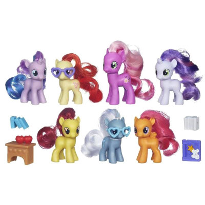 Игровой набор &#039;В поисках меток&#039; (Cutie Marks Crusaders) с семью пони, My Little Pony [A5396] Игровой набор 'В поисках меток' (Cutie Marks Crusaders) с семью пони, My Little Pony [A5396]