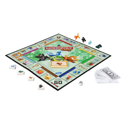 Игра настольная &#039;Моя первая монополия&#039; (Monopoly Junior), версия 2014 года, Hasbro [A6984] Игра настольная 'Моя первая монополия' (Monopoly Junior), версия 2014 года, Hasbro [A6984]