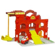 * Переносная пожарная станция с пожарной машинкой Бумер (Boomer), Tonka, Playskool-Hasbro [92275]