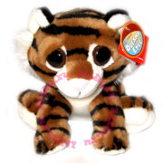 Мягкая игрушка Тигр с большими глазами, сидячий, 25см [64-204]