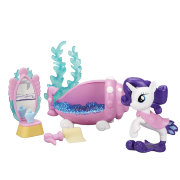 Игровой набор 'Пони-русалка Рарити - Подводное Спа' (Seapony Rarity - Undersea Spa), из серии 'My Little Pony в кино', My Little Pony, Hasbro [С1829]