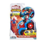 Игровой набор 'Багги' с фигуркой Человека-паука (Stunt Buggy) 6см, The Amazing Spider-Man, Hasbro [37927]