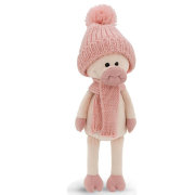 Мягкая игрушка 'Поросёнок Клёпа, в розовой шапочке', 25 см, Orange Toys [8019/25]