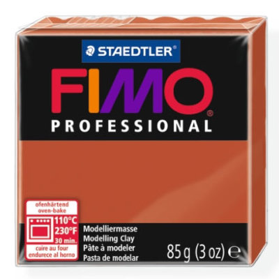 Полимерная глина FIMO Professional, терракота, 85г, FIMO [8004-74] Полимерная глина FIMO Professional, терракота, 85г, FIMO [8004-74]