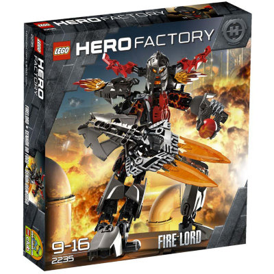 Конструктор 'ОГНЕННЫЙ ЛОРД (Fire Lord)', из серии 'Фабрика Героев Лего', Lego Hero Factory [2235] Конструктор 'ОГНЕННЫЙ ЛОРД (Fire Lord)', из серии 'Фабрика Героев Лего', Lego Hero Factory [2235]