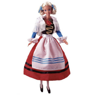 Кукла Барби &#039;Немка&#039; (German Barbie), коллекционная, Mattel [12698] Кукла Барби 'Немка' (German Barbie), коллекционная, Mattel [12698]