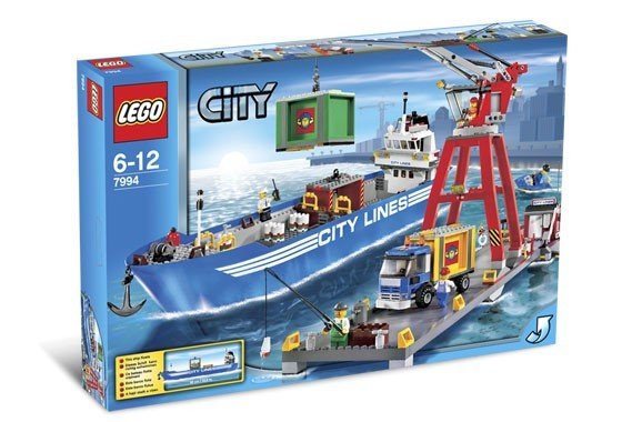 Конструктор "Порт", серия Lego City [7994]