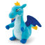 Мягкая игрушка 'Дракон голубой', 14см, со звуком, Trudi [2900-797] - Мягкая игрушка 'Дракон голубой', 14см, со звуком, Trudi [2900-797]