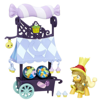 Игровой набор с мини-пони 'Ларек сладостей' (Sweet Cart), из серии 'Nightmare Night', My Little Pony, Hasbro [B7808] Игровой набор с мини-пони 'Ларек сладостей' (Sweet Cart), из серии 'Nightmare Night', My Little Pony, Hasbro [B7808]