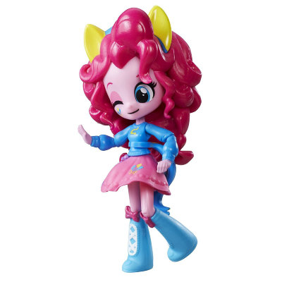 Мини-кукла Pinkie Pie, 12см, шарнирная, My Little Pony Equestria Girls Minis (Девушки Эквестрии), Hasbro [B7793] Мини-кукла Pinkie Pie, 12см, шарнирная, My Little Pony Equestria Girls Minis (Девушки Эквестрии), Hasbro [B7793]
