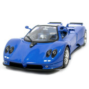 Модель автомобиля Pagani Zonda C12, синяя, 1:18, Motor Max [73147]