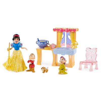 Игровой набор с мини-куклой &#039;Комната Белоснежки&#039;, из серии &#039;Принцессы Диснея&#039;, Mattel [T7323] Игровой набор с мини-куклой 'Комната Белоснежки', из серии 'Принцессы Диснея', Mattel [T7323]