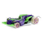 Модель автомобиля 'Wattzup', фиолетово-салатовая, HW Glow Wheels, Hot Wheels [DHW68]