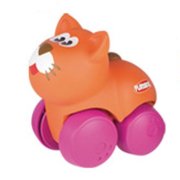 * Игрушка на колесиках 'Кошка', большая, из серии Wheel Pals Animal Tracks, Playskool-Hasbro [39184-07]