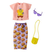 Набор одежды для Барби, из специальной серии 'SpongeBob', Barbie [FPW40]