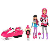 Набор кукол Барби 'Зимние развлечения', Barbie, Mattel [FDR73]