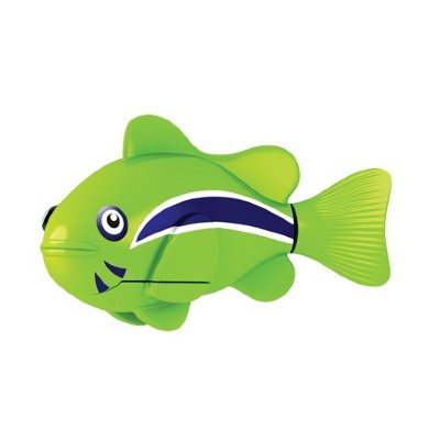 Интерактивная игрушка &#039;Робо-рыбка Клоун, зеленая&#039;, Robo Fish, Zuru [2501-1] Интерактивная игрушка 'Робо-рыбка Клоун, зеленая', Robo Fish, Zuru [2501-1]