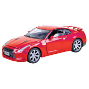 Модель автомобиля Nissan GT-R 2008, красная, 1:24, серия Imperial, Autotime [51317]