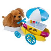 Игровой набор 'Повозка с хотдогами для собачек Жу Жу' (Hot Dog), Zhu Zhu Pets Puppies, Cepia [81161]