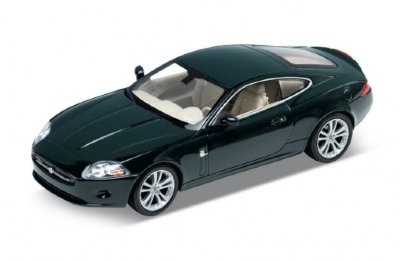 Модель автомобиля Jaguar XK Coupe, зеленая, 1:24, Welly [22470W-GR] Модель автомобиля Jaguar XK Coupe, зеленая, 1:24, Welly [22470W-GR]