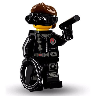 Минифигурка &#039;Шпион&#039;, серия 16 &#039;из мешка&#039;, Lego Minifigures [71013-14] Минифигурка 'Шпион', серия 16 'из мешка', Lego Minifigures [71013-14]