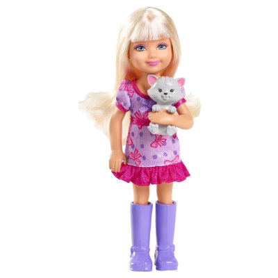 Кукла &#039;Челси с котёнком&#039; (Chelsie), Barbie, Mattel [Y7617] Кукла 'Челси с котёнком' (Chelsie), Barbie, Mattel [Y7617]