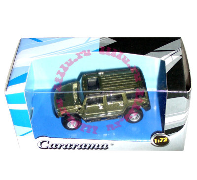 Модель автомобиля Hummer 1:72, зеленый металлик, Cararama [192ND-10] Модель автомобиля Hummer 1:72, зеленый металлик, Cararama [192ND-10]