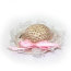 Кукольная миниатюра 'Дамская шляпка, белая', 1:12, Art of Mini [AM0101105] - AM0101105_2.jpg