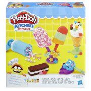 Набор для детского творчества с пластилином 'Создай любимое мороженое' (Frozen Treats), из серии 'Kitchen Creations', Play-Doh/Hasbro [E0042]